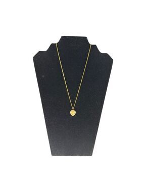 Women's Unbranded Gold Tone Heart Pendant Necklace One Size
